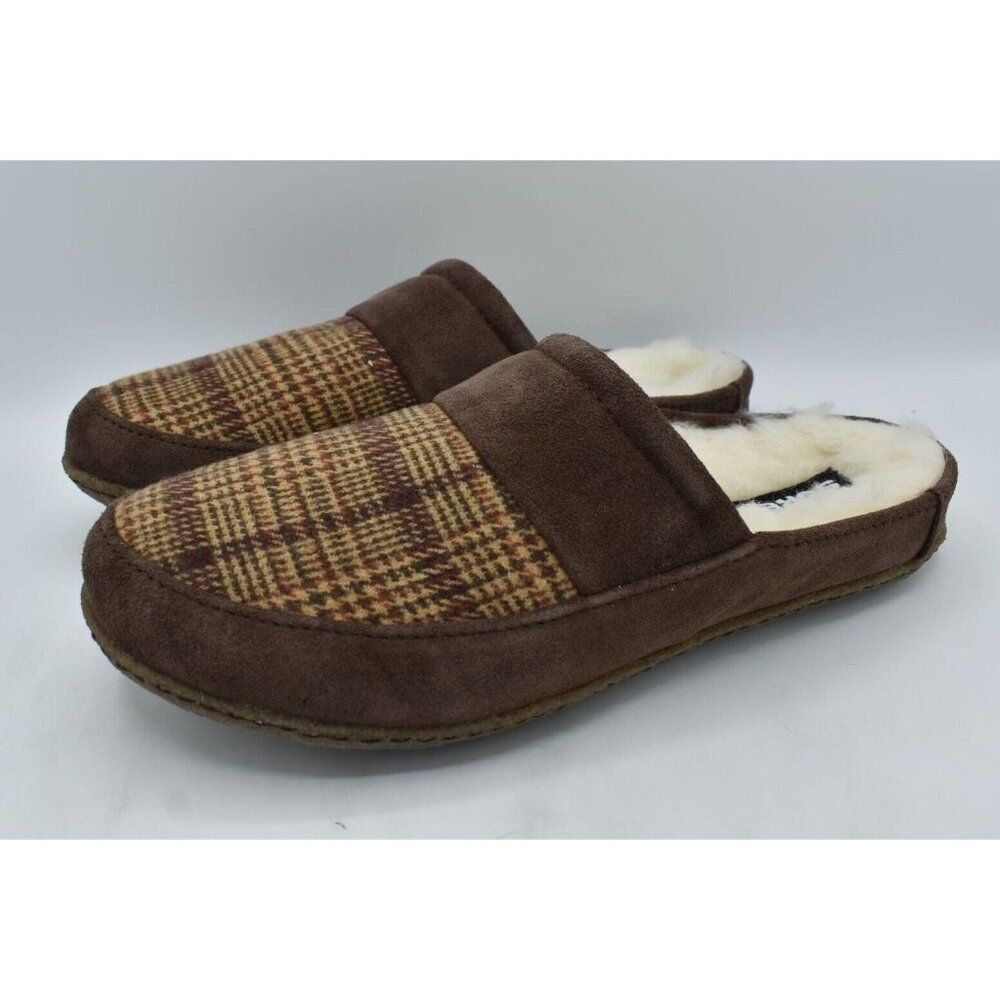 Sorel Mens Size 8 Falcon Ridge II Scuff Tobacco Gum Slip On Slippers Shoes‎